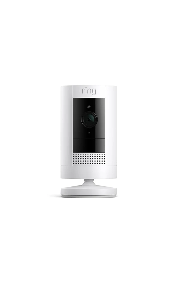Ring Stick Up Cam Battery, bela zunanja kamera 1080p
