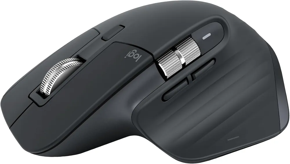 Brezžična miška Logitech MX Master 3S, grafitna, brez sprejemnika
