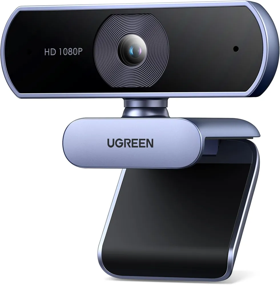 Spletna kamera UGREEN FineCam Lite 1080p, siva