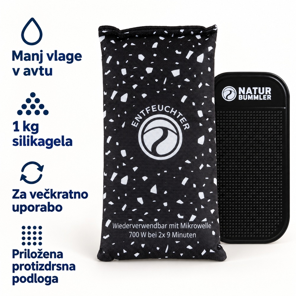 Naturbummler XL blazina proti vlagi, 1 kg, s protizdrsno podlogo