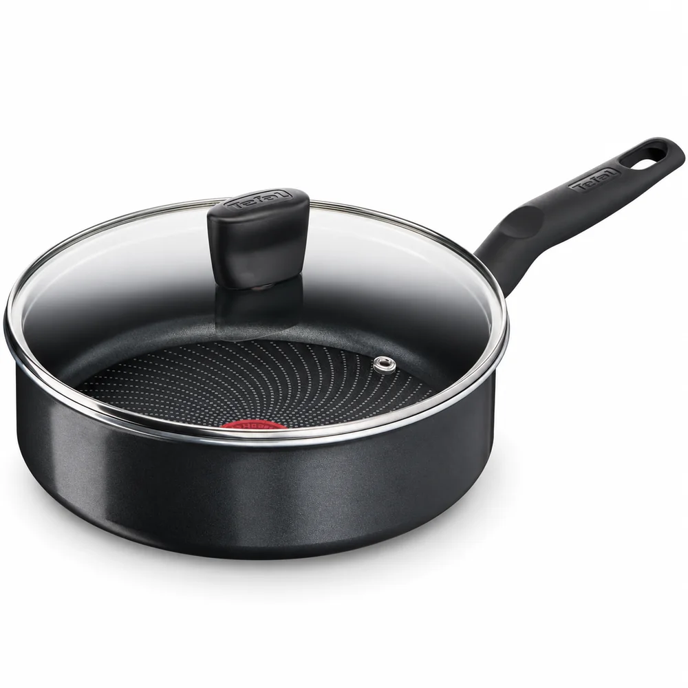 Tefal Start’Easy C26732 globoka ponev s steklenim pokrovom, 24 cm
