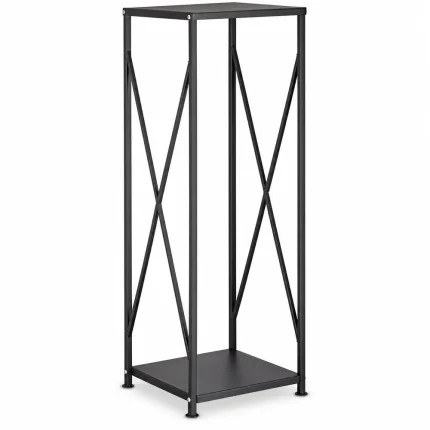Relaxdays stojalo za drva – Relaxdays jekleno stojalo za drva, 111 × 34 × 34 cm
