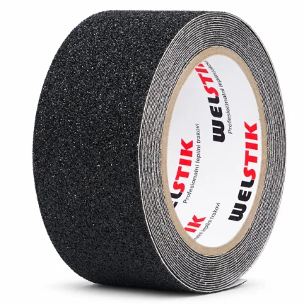 WELSTIK protizdrsni trak – WELSTIK protizdrsni trak, 5 cm × 5 m, črn