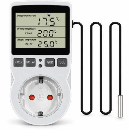 KETOTEK KT3100 – KETOTEK KT3100 vtični termostat s tipalom
