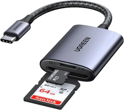 Čitalnik pomnilniških kartic UGREEN 80888 z režama SD in microSD