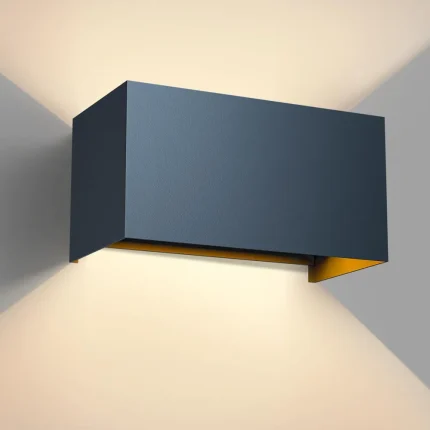 vatato zunanja LED stenska svetilka, 24 W, antracit